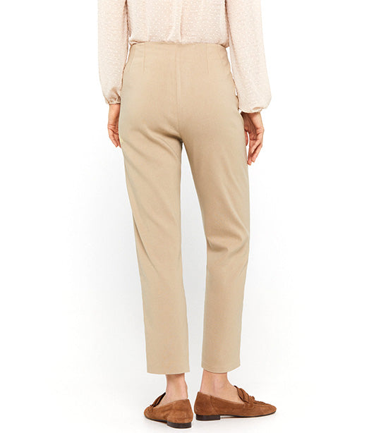 Skinny-fit Trousers Tan