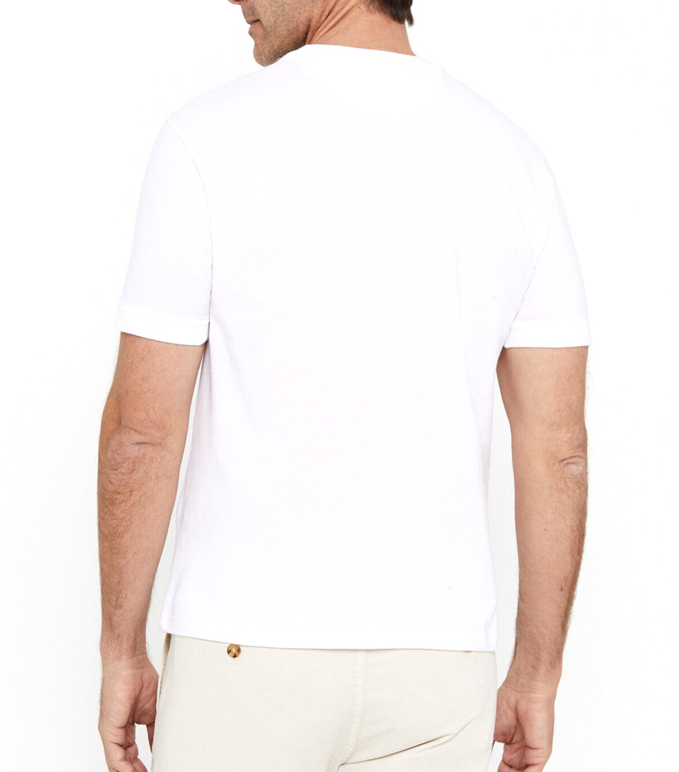 Basic Piqué T-Shirt White