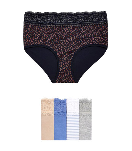 Buy MARKS & SPENCER M&S 5pk Pure Cotton Frozen Knickers (2-12 Yrs) -  T71/1906D 2024 Online