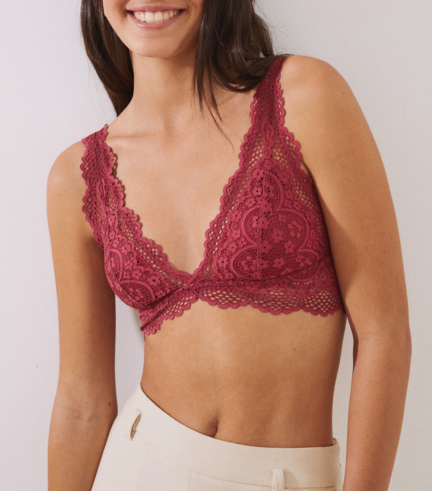 Wine bralette hot sale