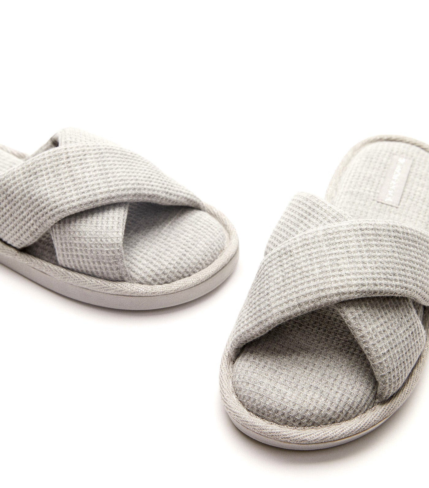 Crossover Slippers Gray