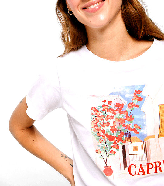 Capri T-Shirt White