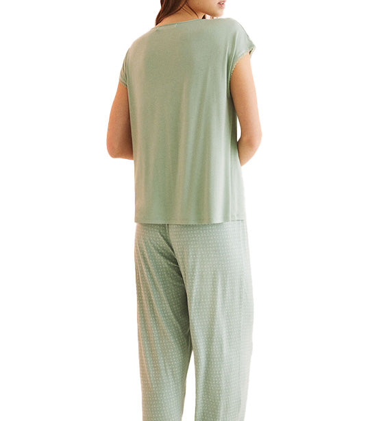 Long Pajamas Green