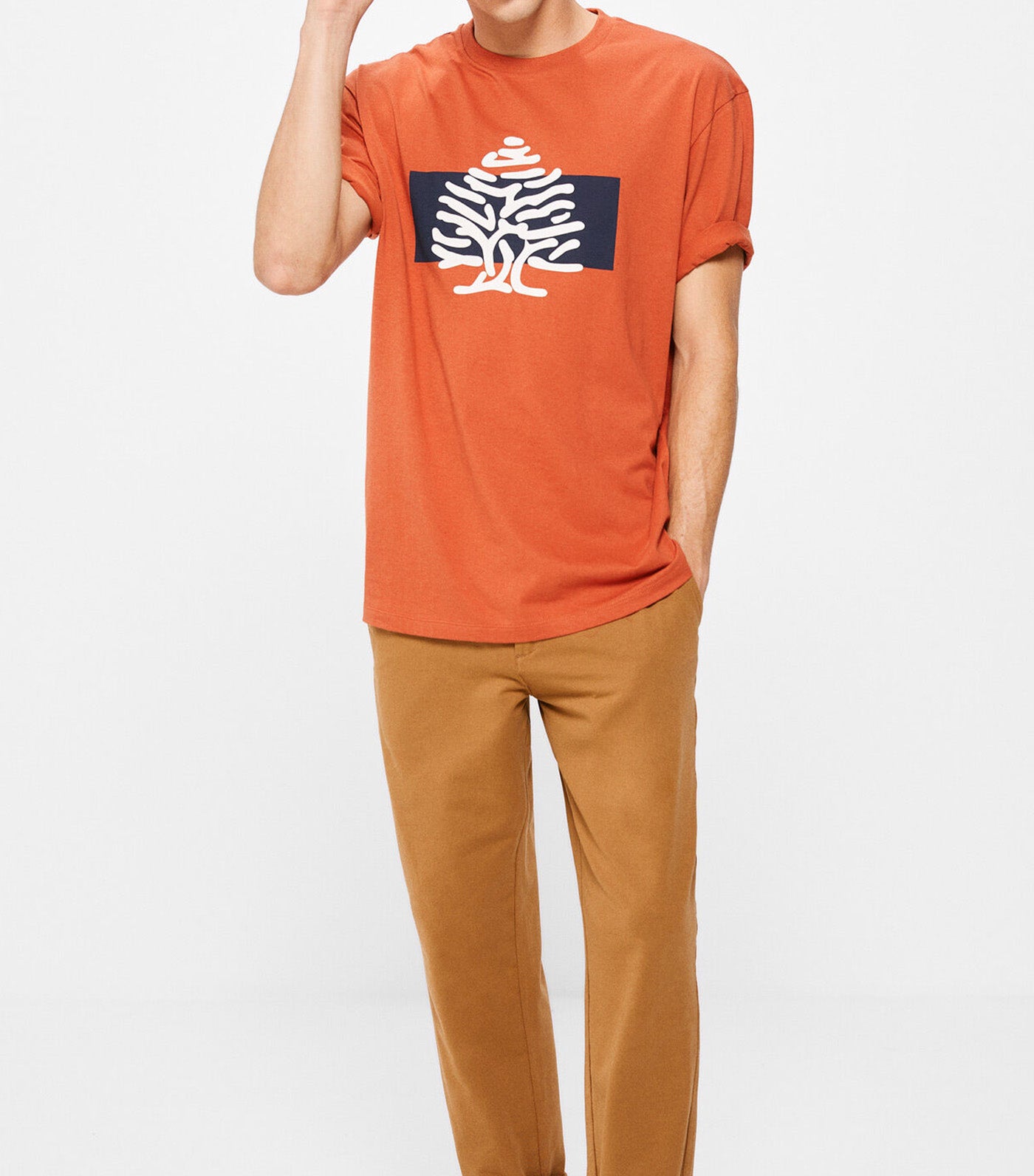 Logo T-Shirt Orange
