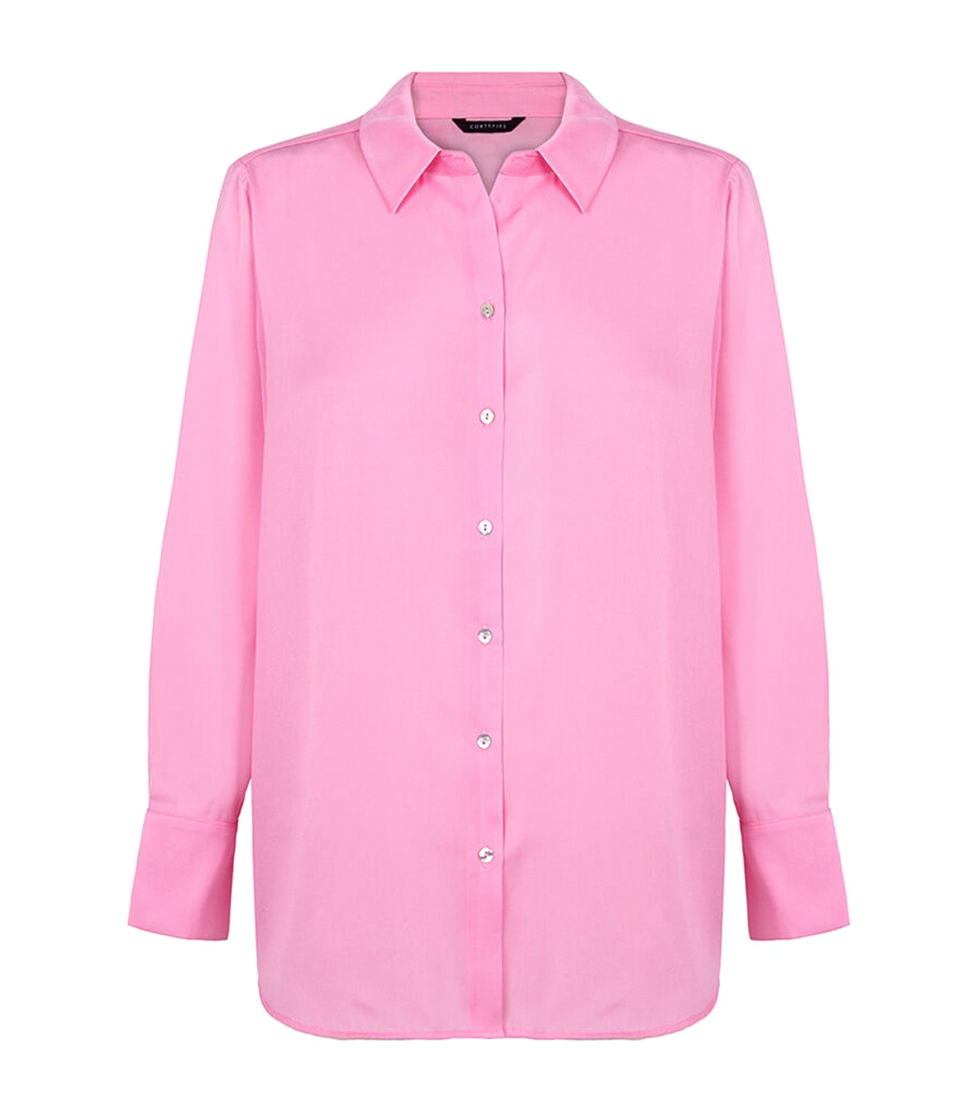 Satin Shirt Pink