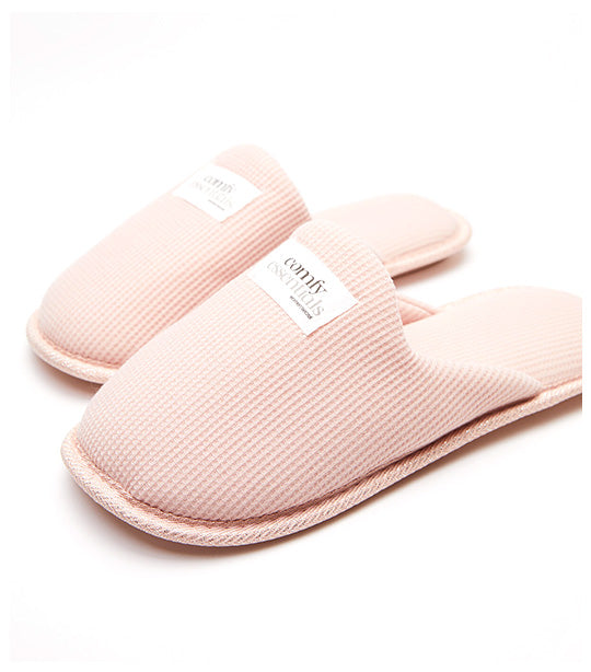 Textured Slippers Pink