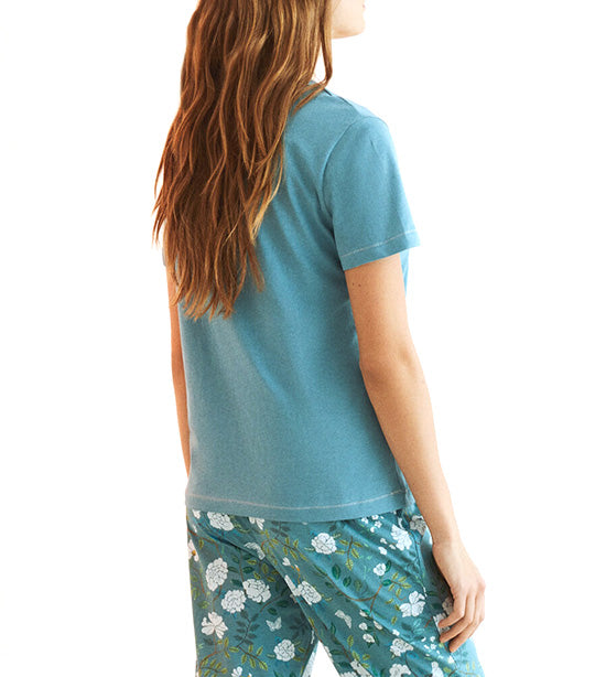 Printed Pyjamas Turquoise