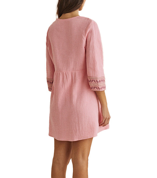 Short Tunic Dress Pink