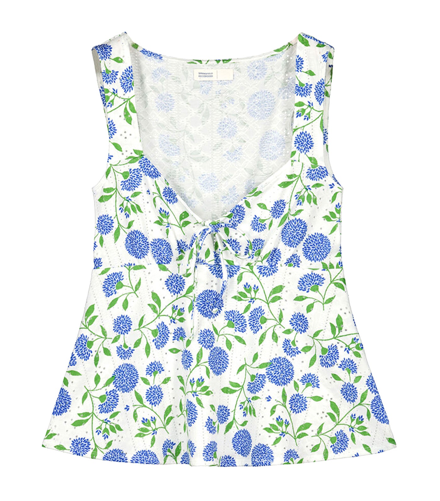 Springfield Swiss Embroidered Peplum Top Multi | Rustan’s