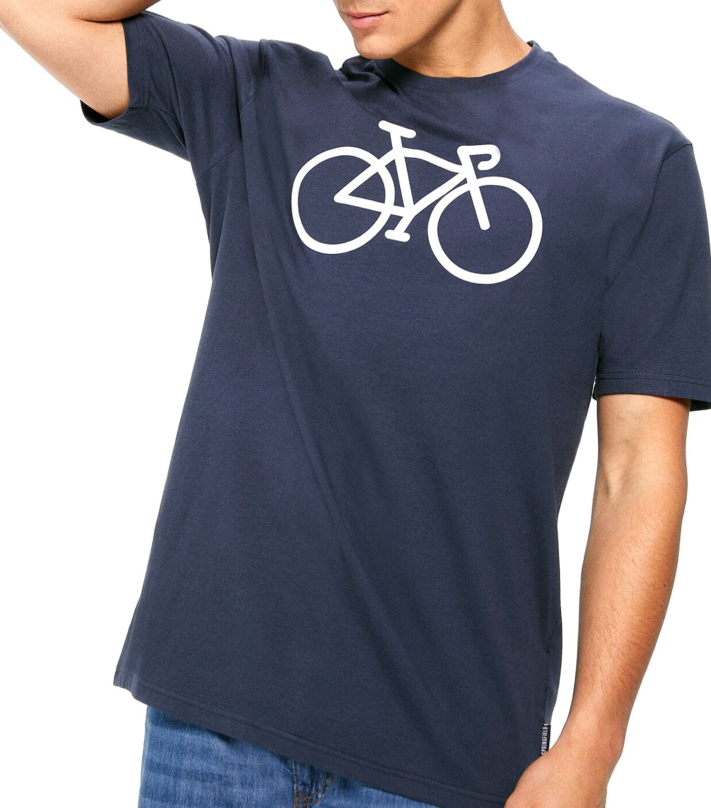 Bike T-Shirt Dark Blue