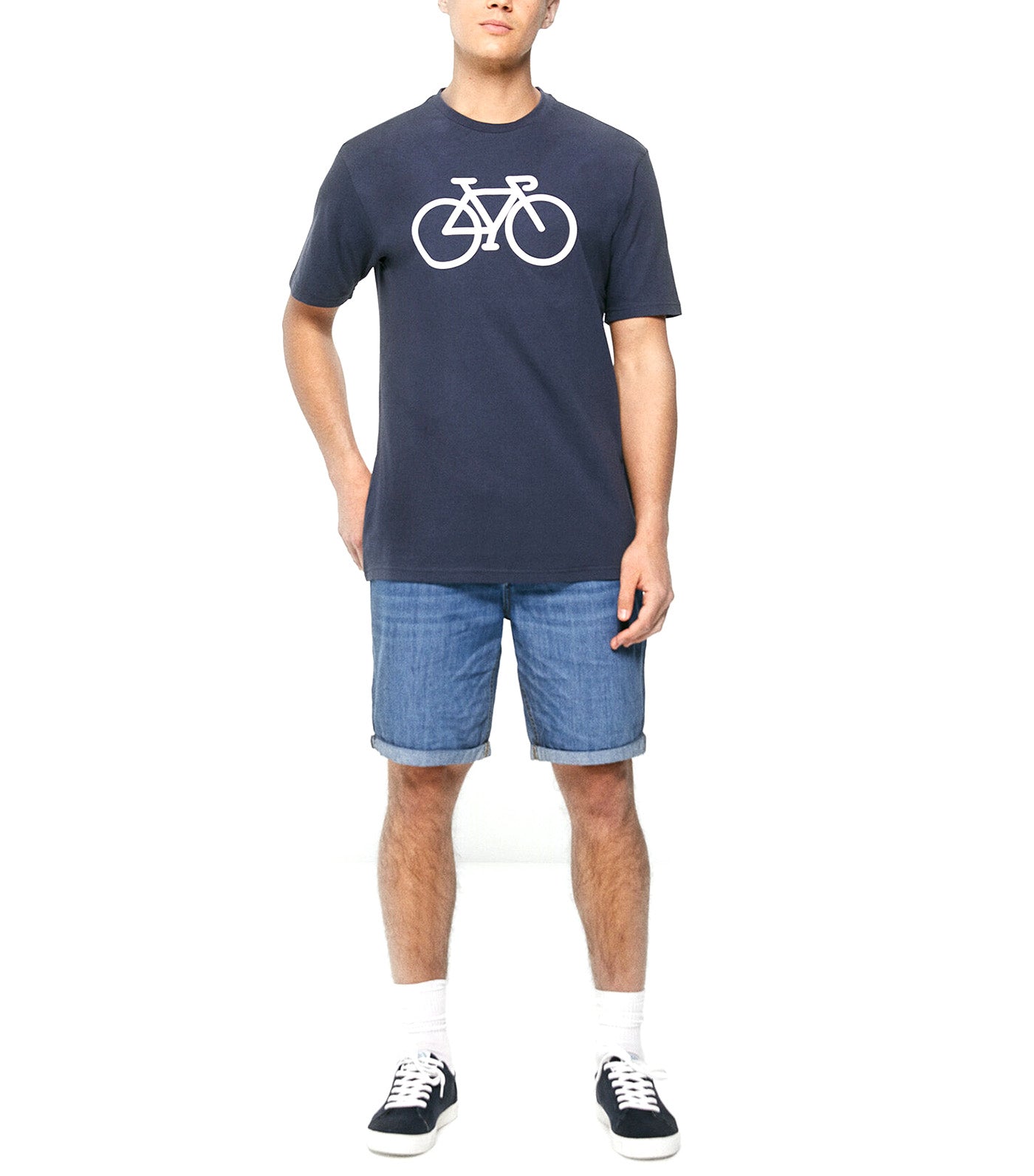 Bike T-Shirt Dark Blue