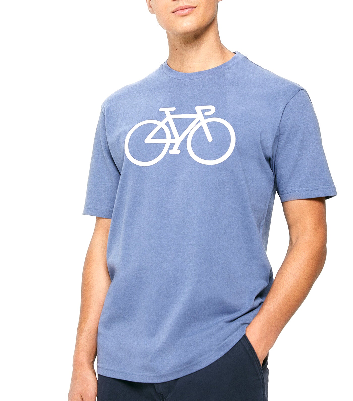 Bike T-Shirt Blue
