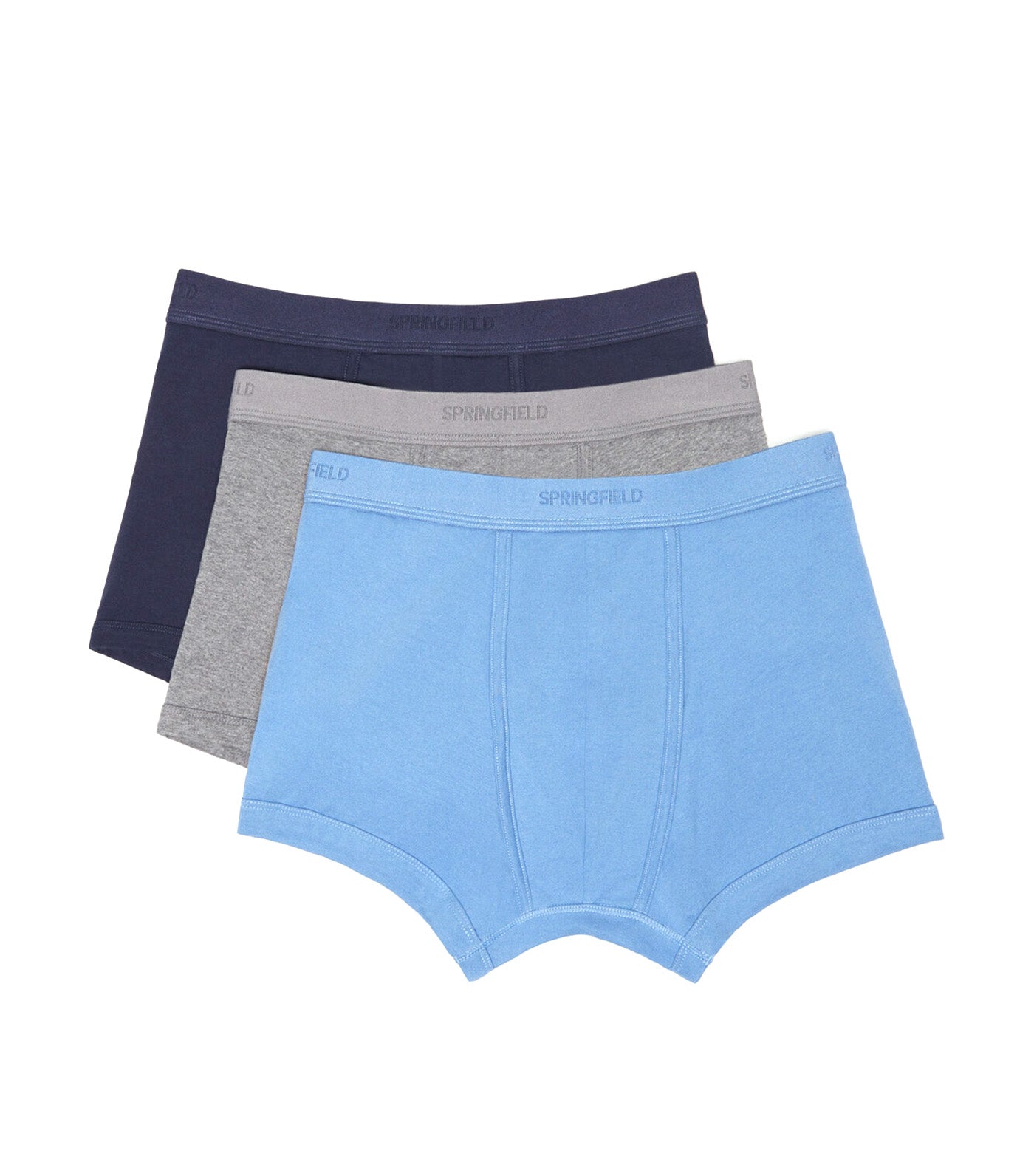 Pack of 3 Basic Boxers Navy