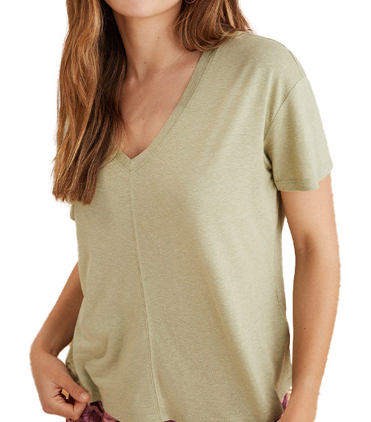 Cotton Short Sleeve T-Shirt Green