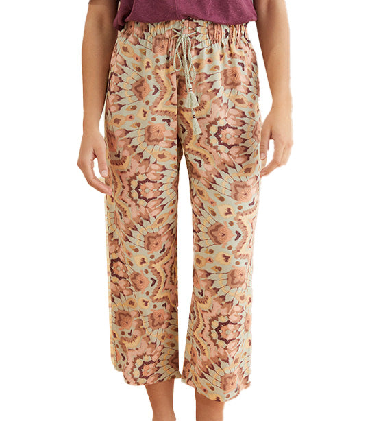 Printed capri clearance pants