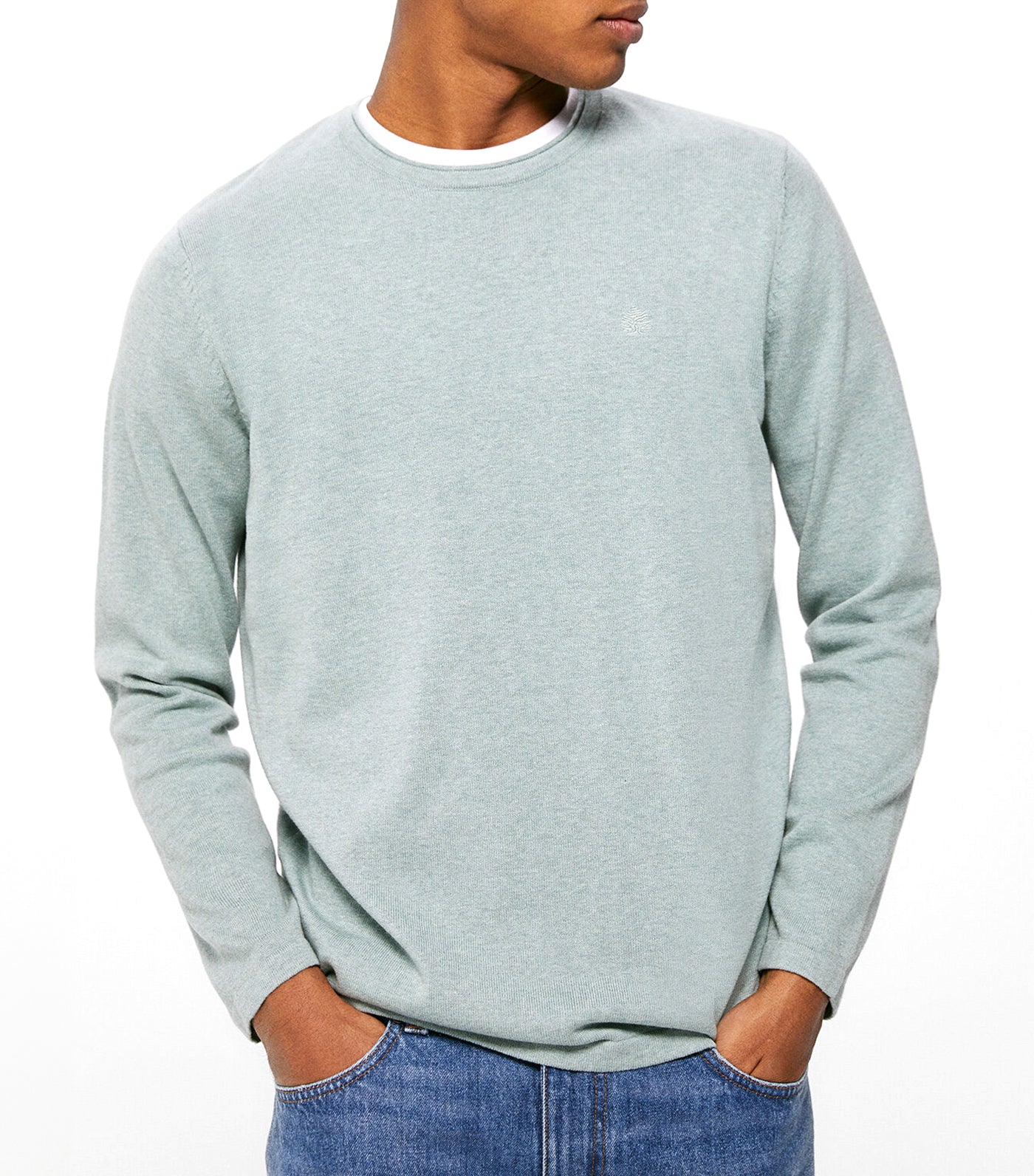 Basic Jumper with Elbow Pads Teal