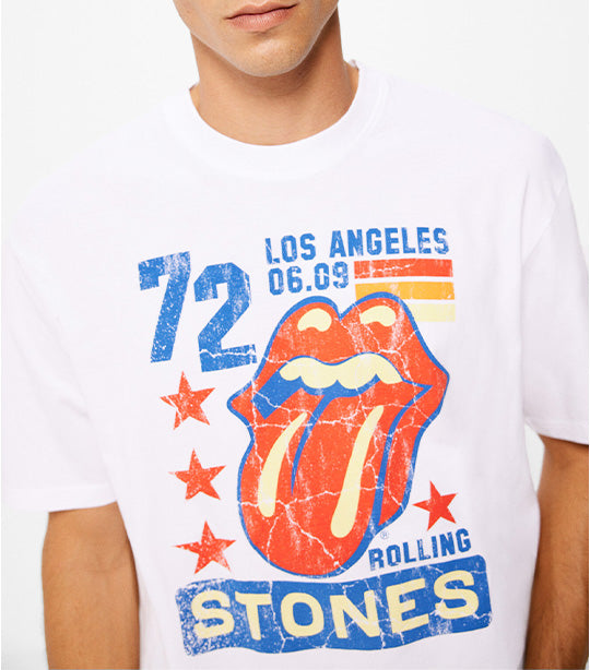 The Rolling Stones 72 T-Shirt White