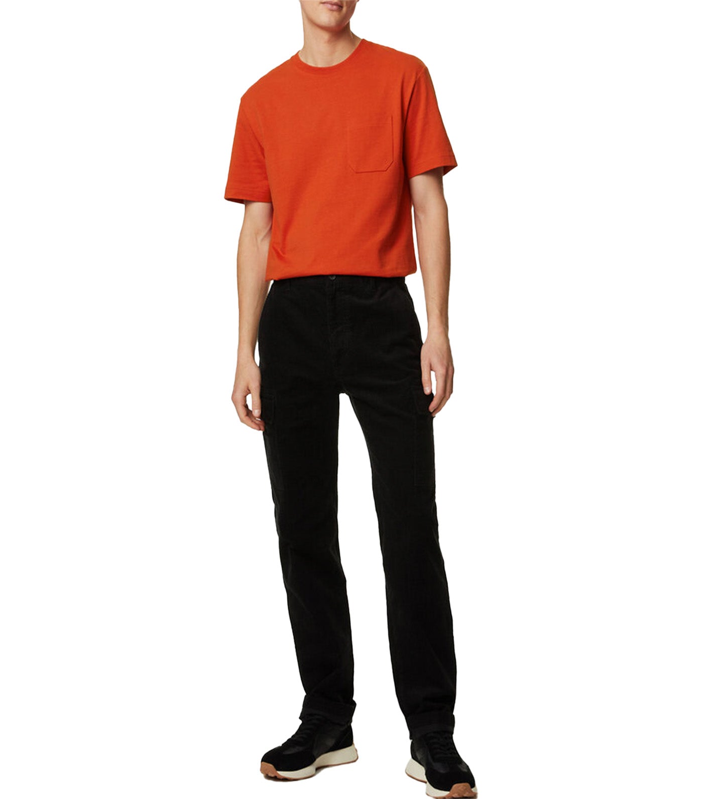 Pure Cotton Heavyweight T-Shirt Bright Orange