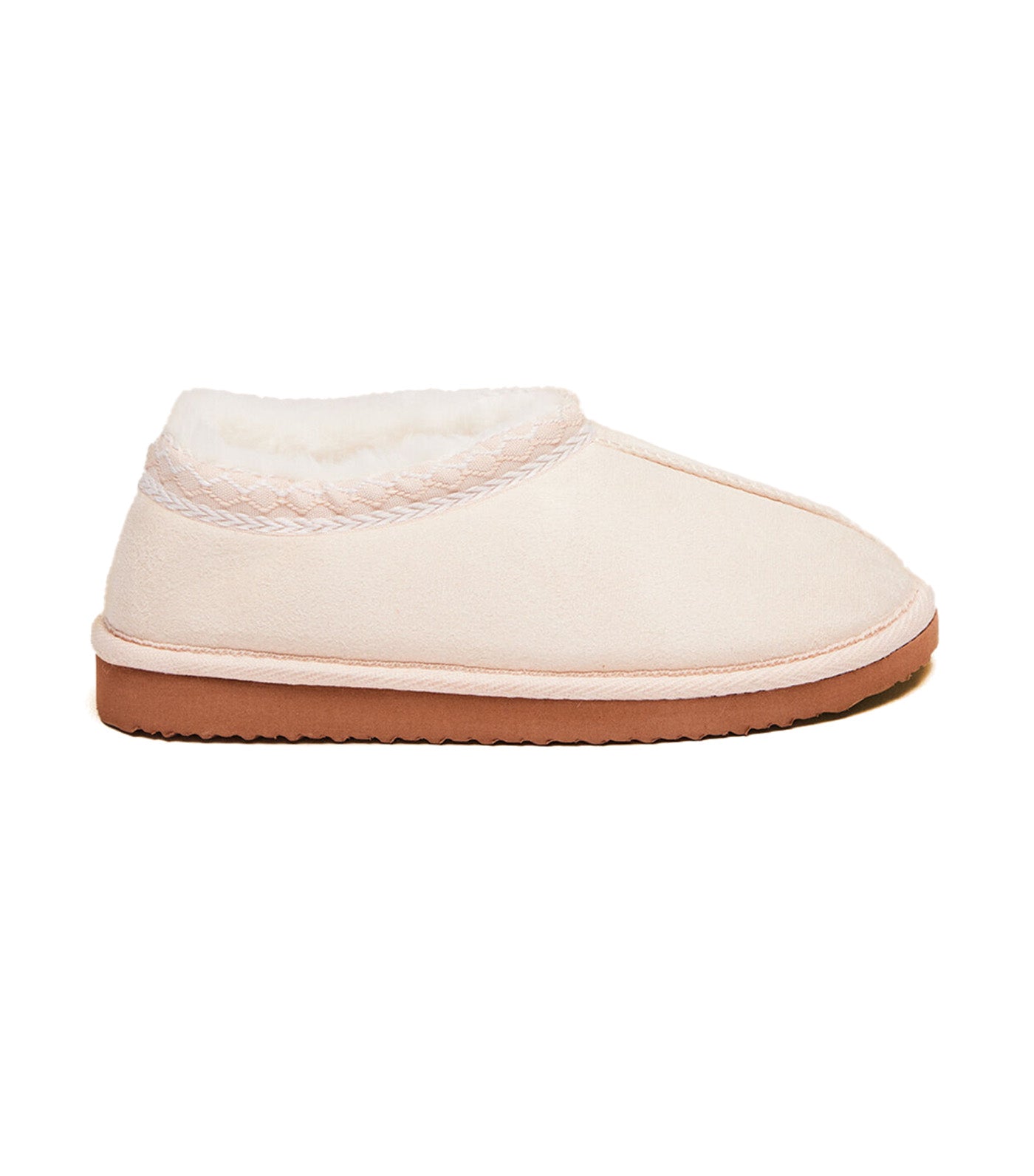 Boot-Type House Slippers Ivory