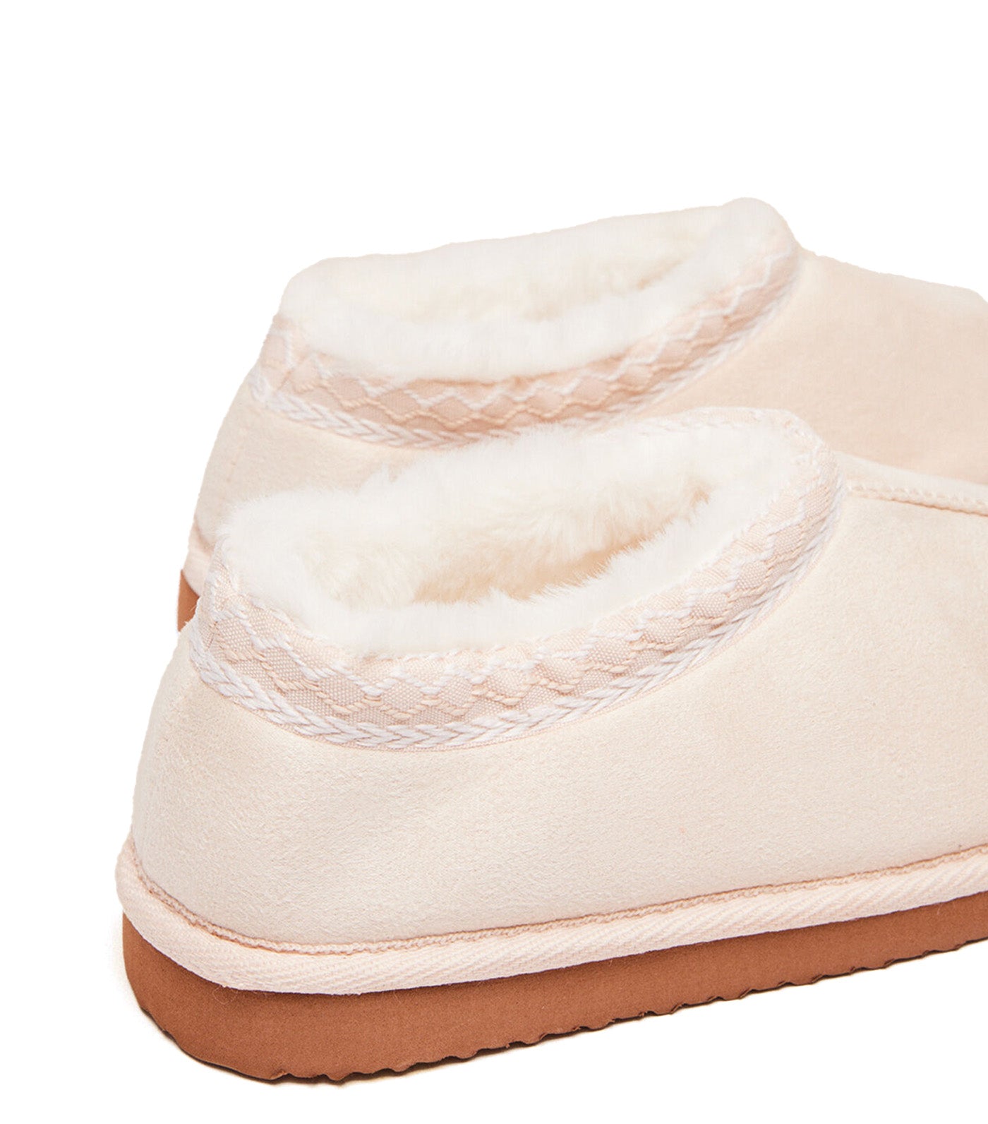 Boot-Type House Slippers Ivory