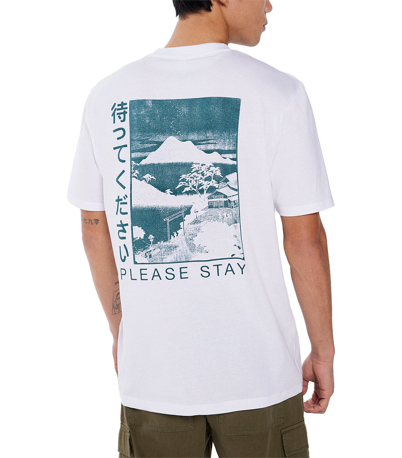 Please Stay T-Shirt White