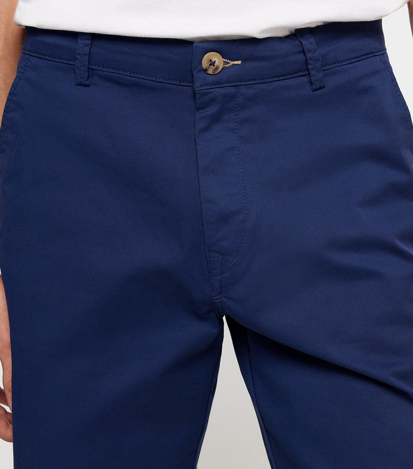 Bermuda Color Chino Shorts Dark Blue