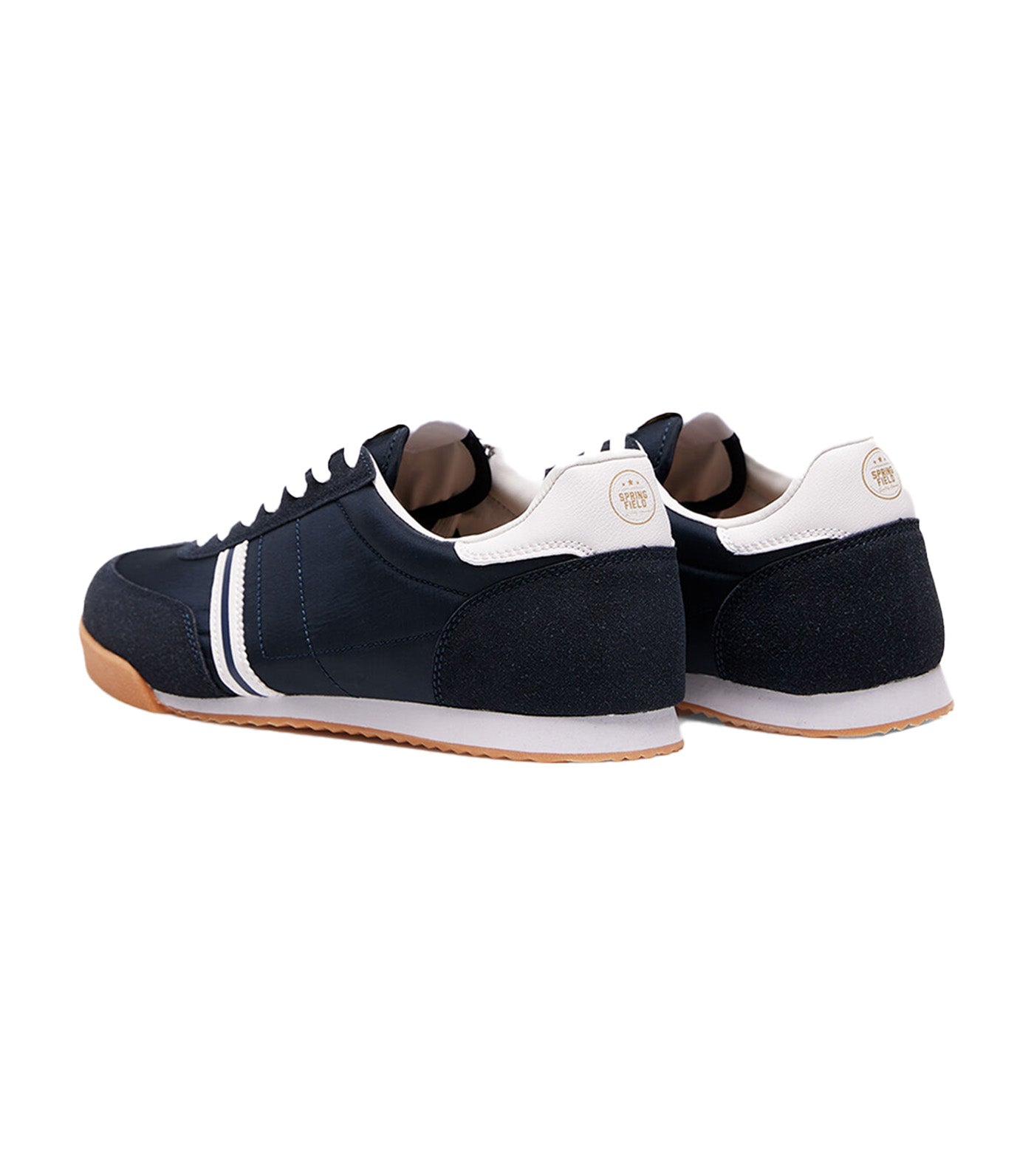 Knitted Jogging Shoe Blue