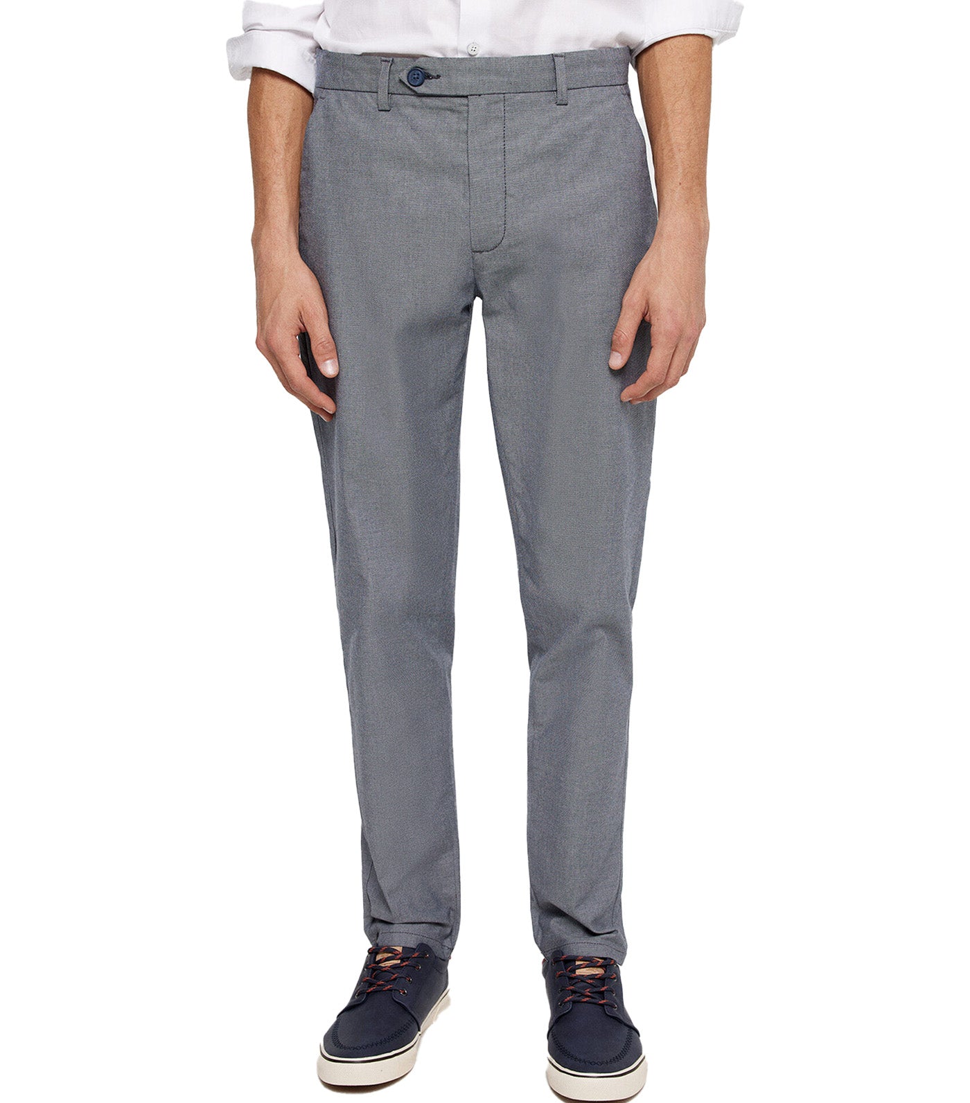 Structured Dress Pants Gray