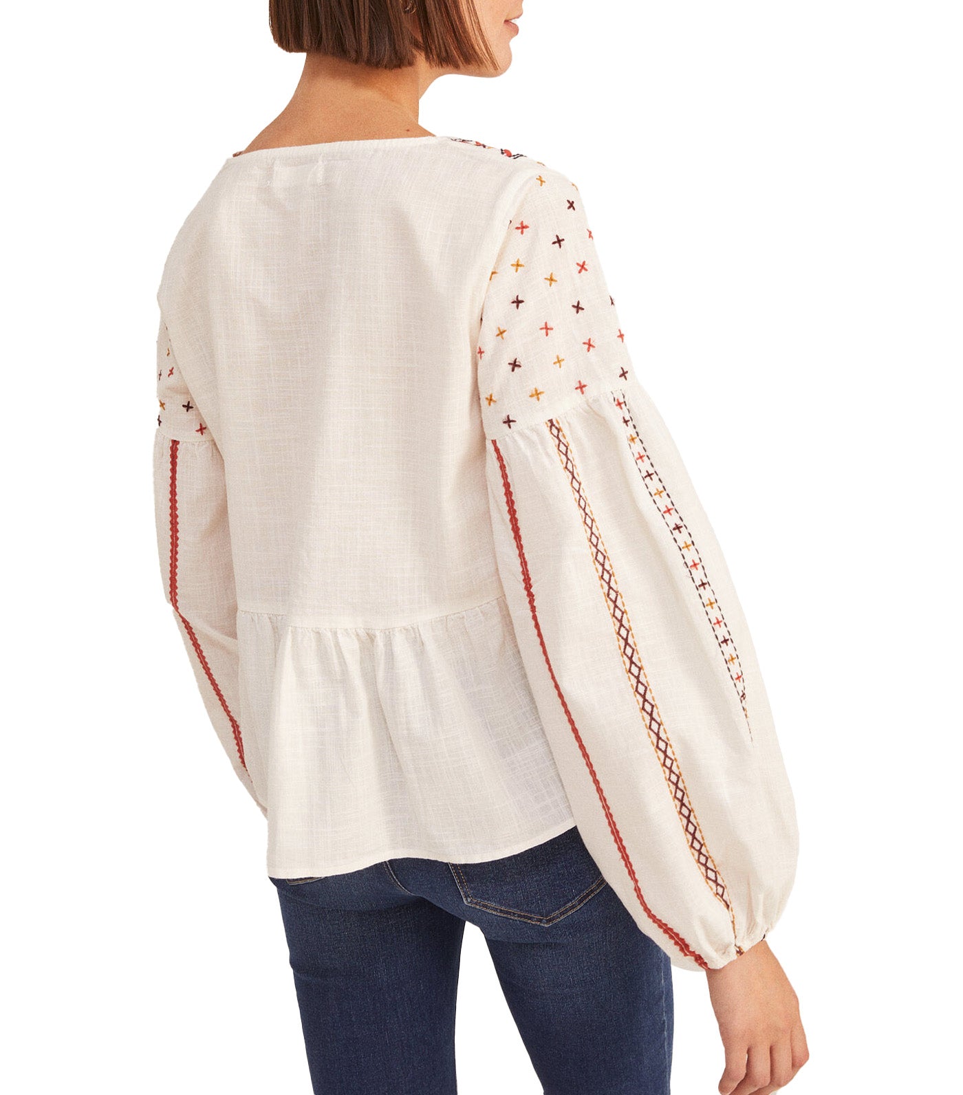 Embroidered Boho Blouse 3