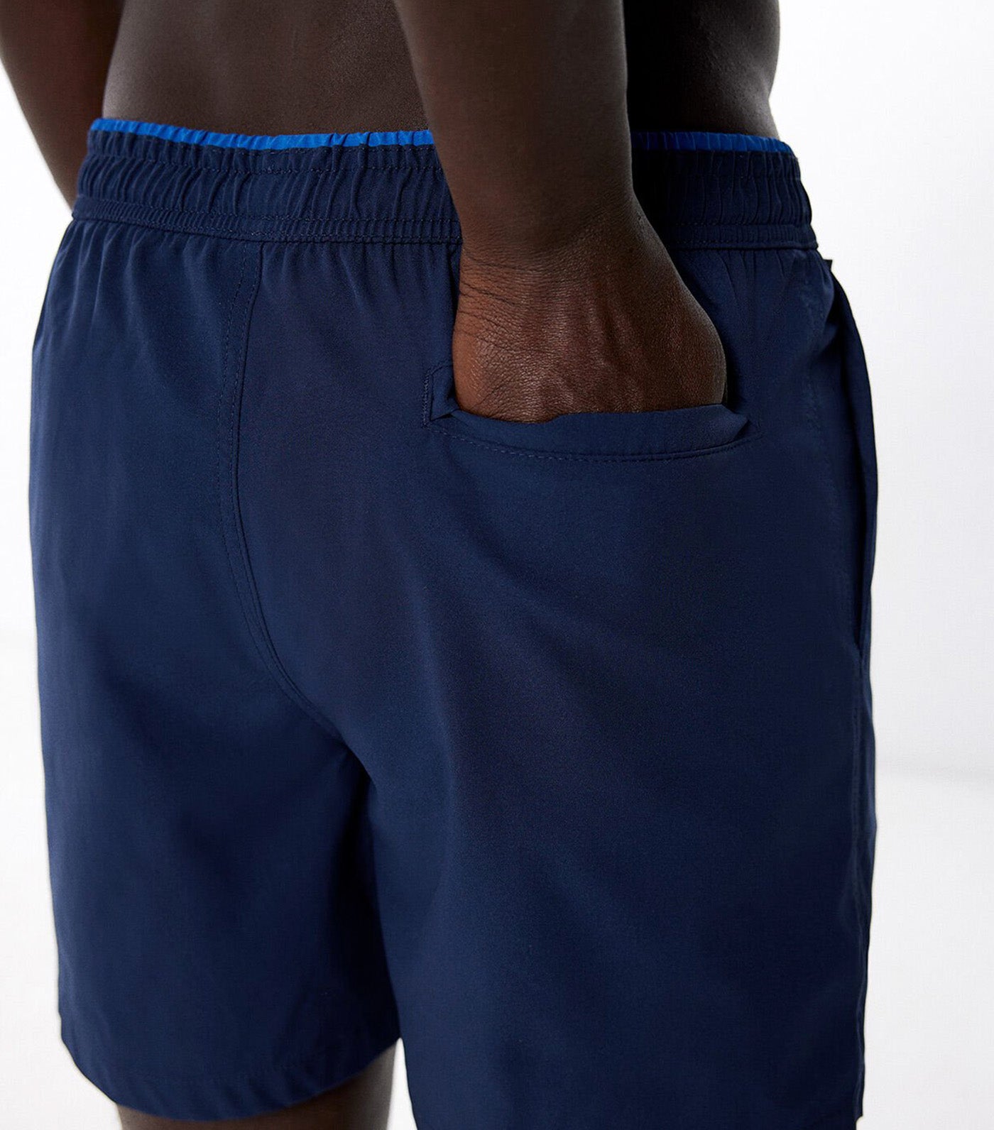 Plain Swim Shorts Dark Blue