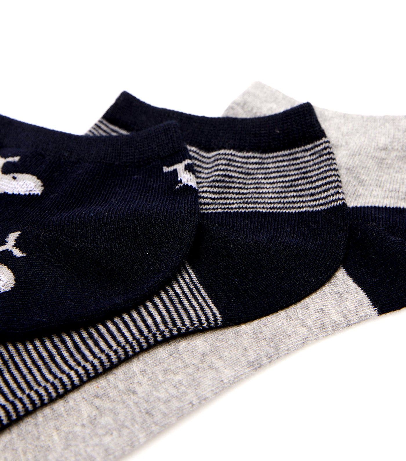 3-Pack Whale Ankle Socks