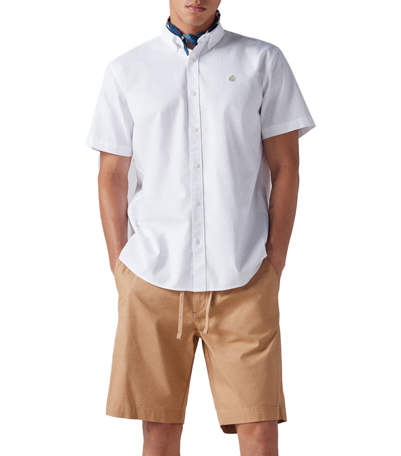 Short-Sleeved Shirt White