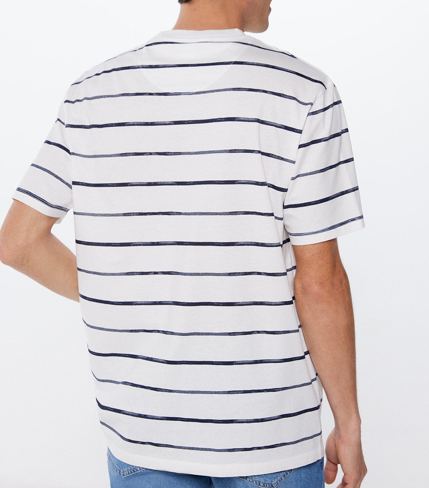Watercolor Striped T-Shirt