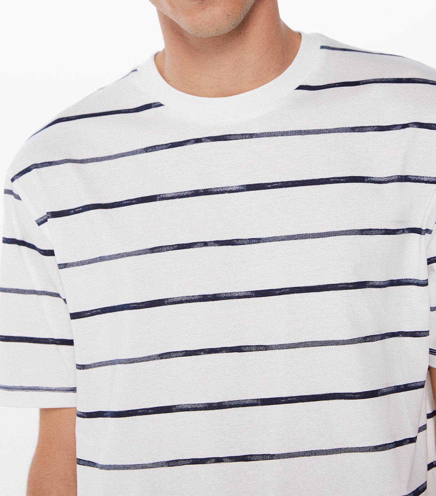 Watercolor Striped T-Shirt