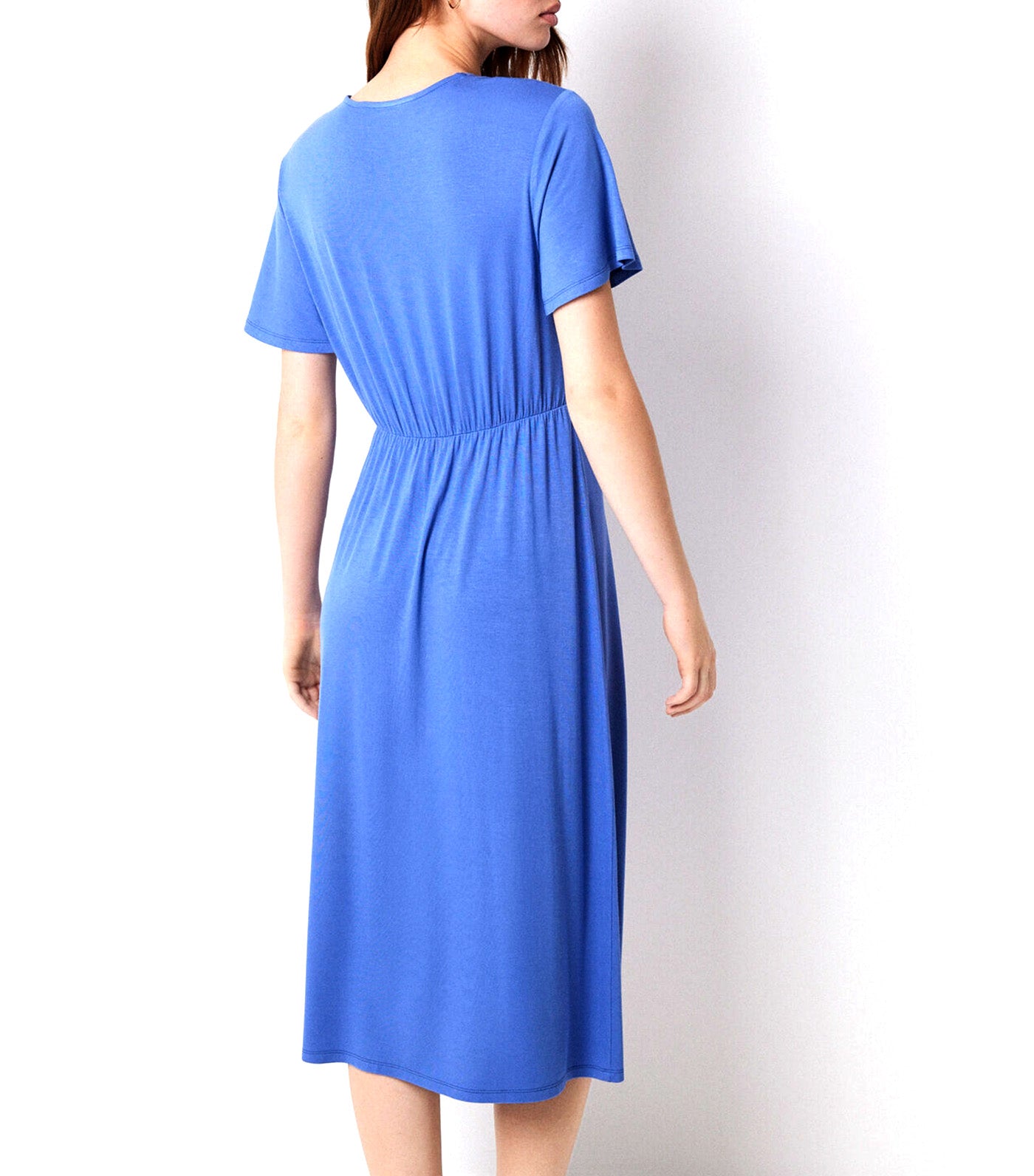 Soft Touch Midi Dress Blue