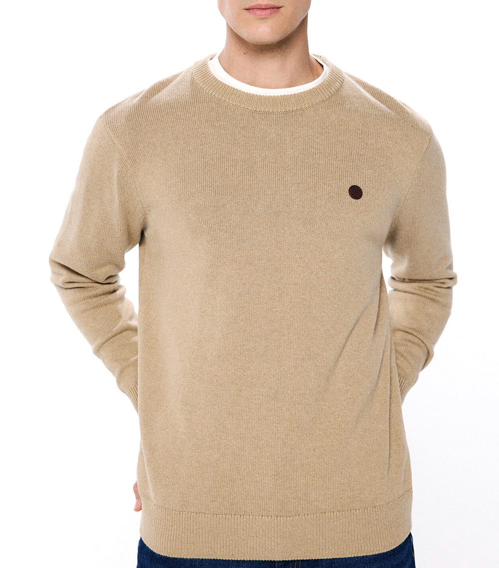Springfield Plain Color Sweater Beige | Rustan's