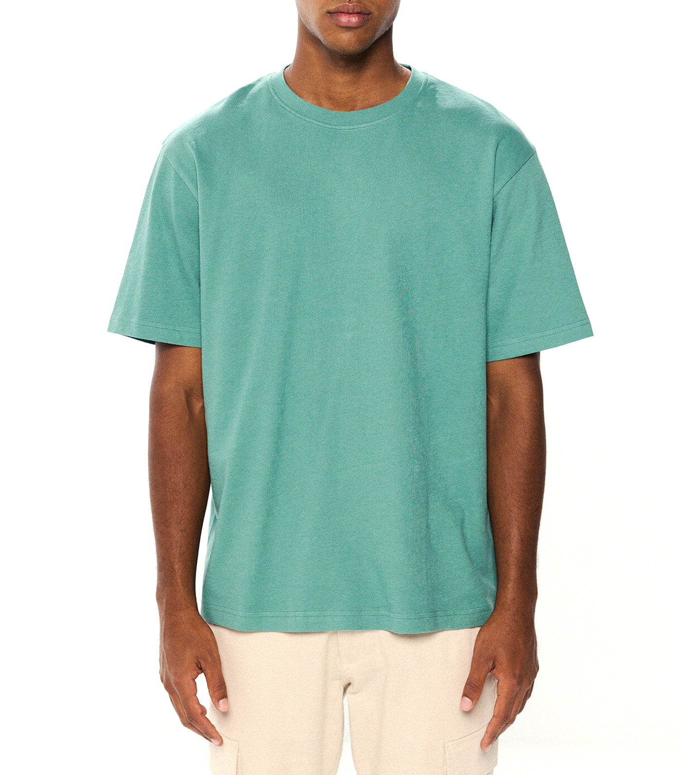 Textured T-Shirt Green