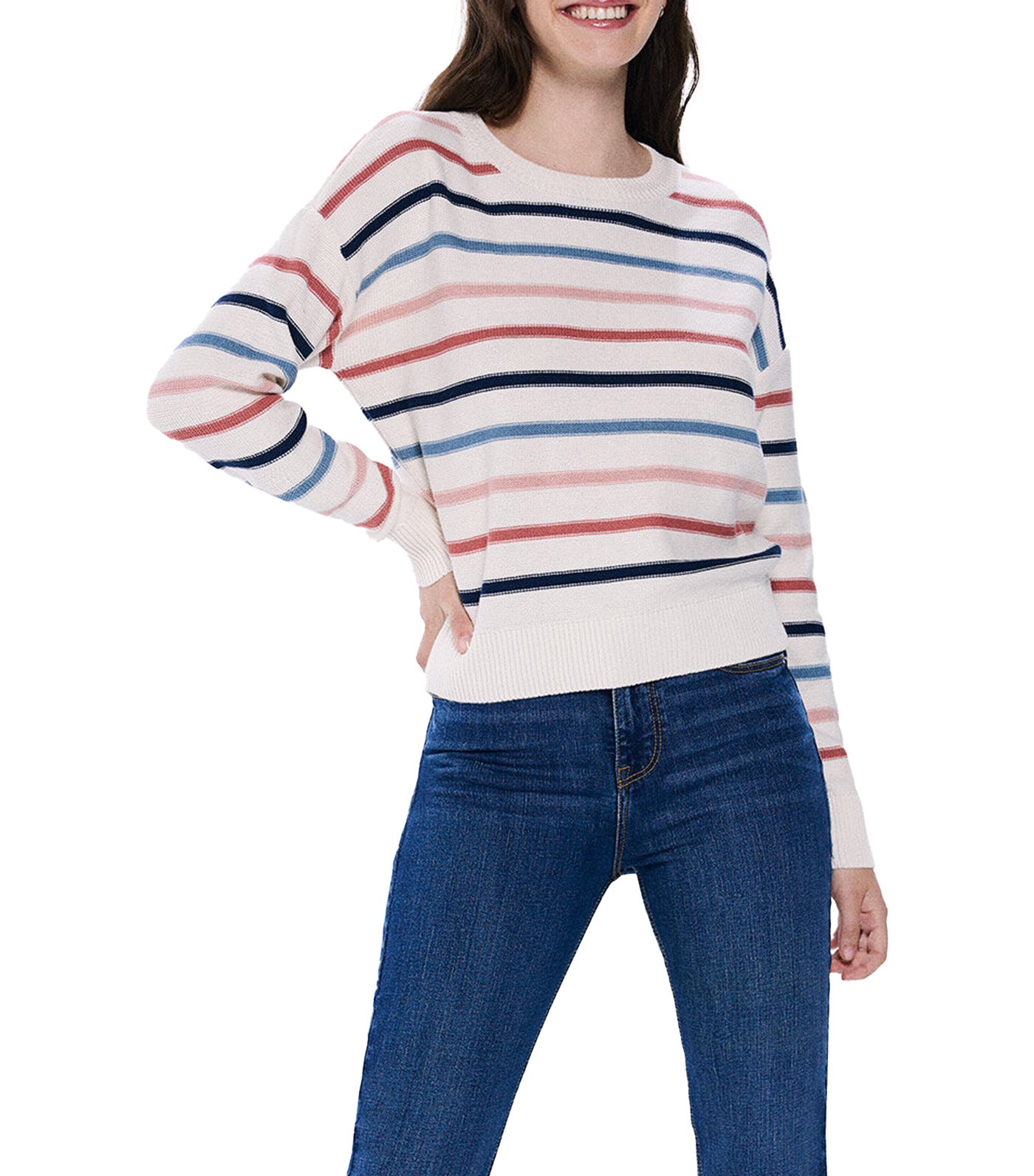 Striped Cotton Jumper Multi