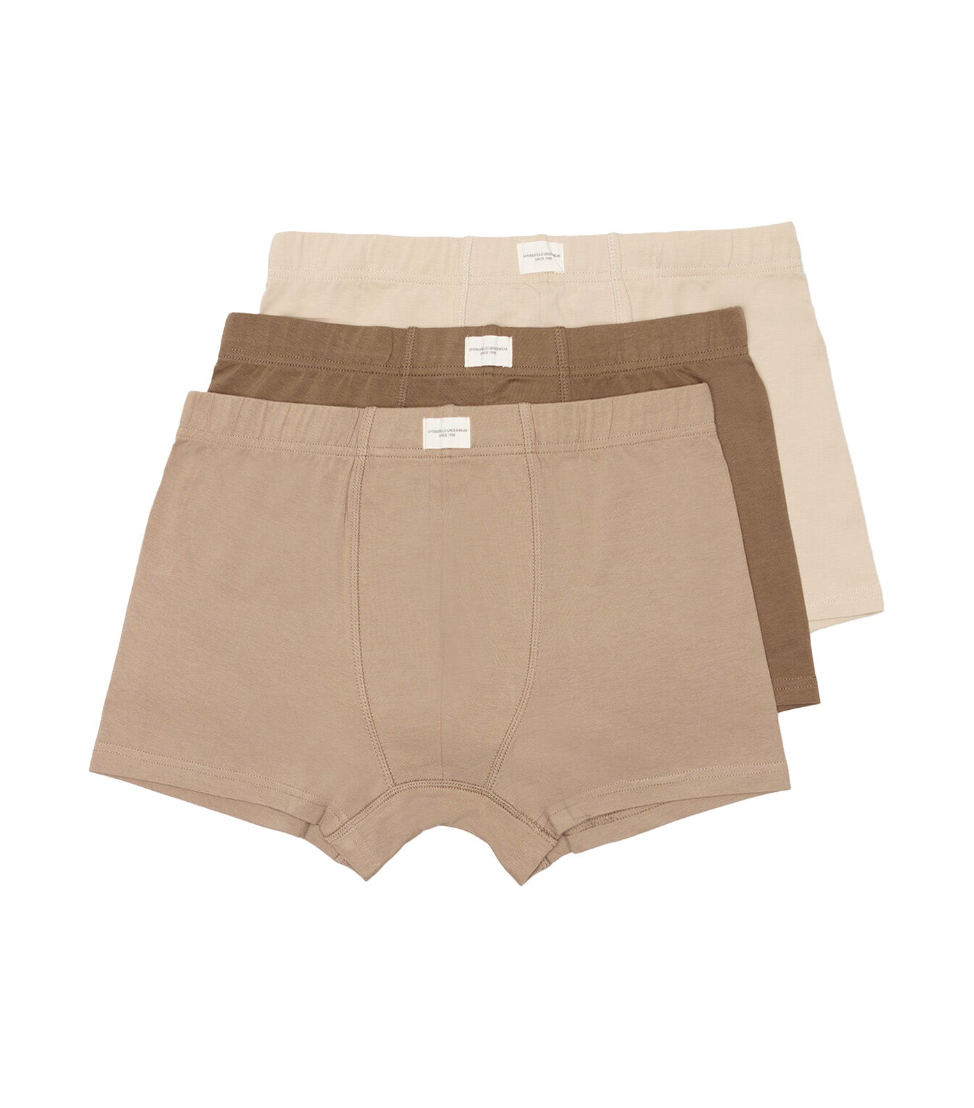 Pack of 3 Comfort Boxers Brown