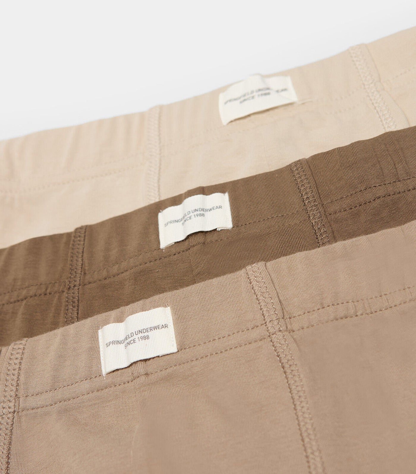 Pack of 3 Comfort Boxers Brown