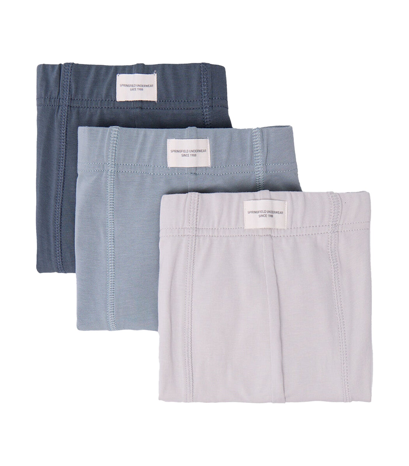 Pack of 3 Comfort Boxers Blue