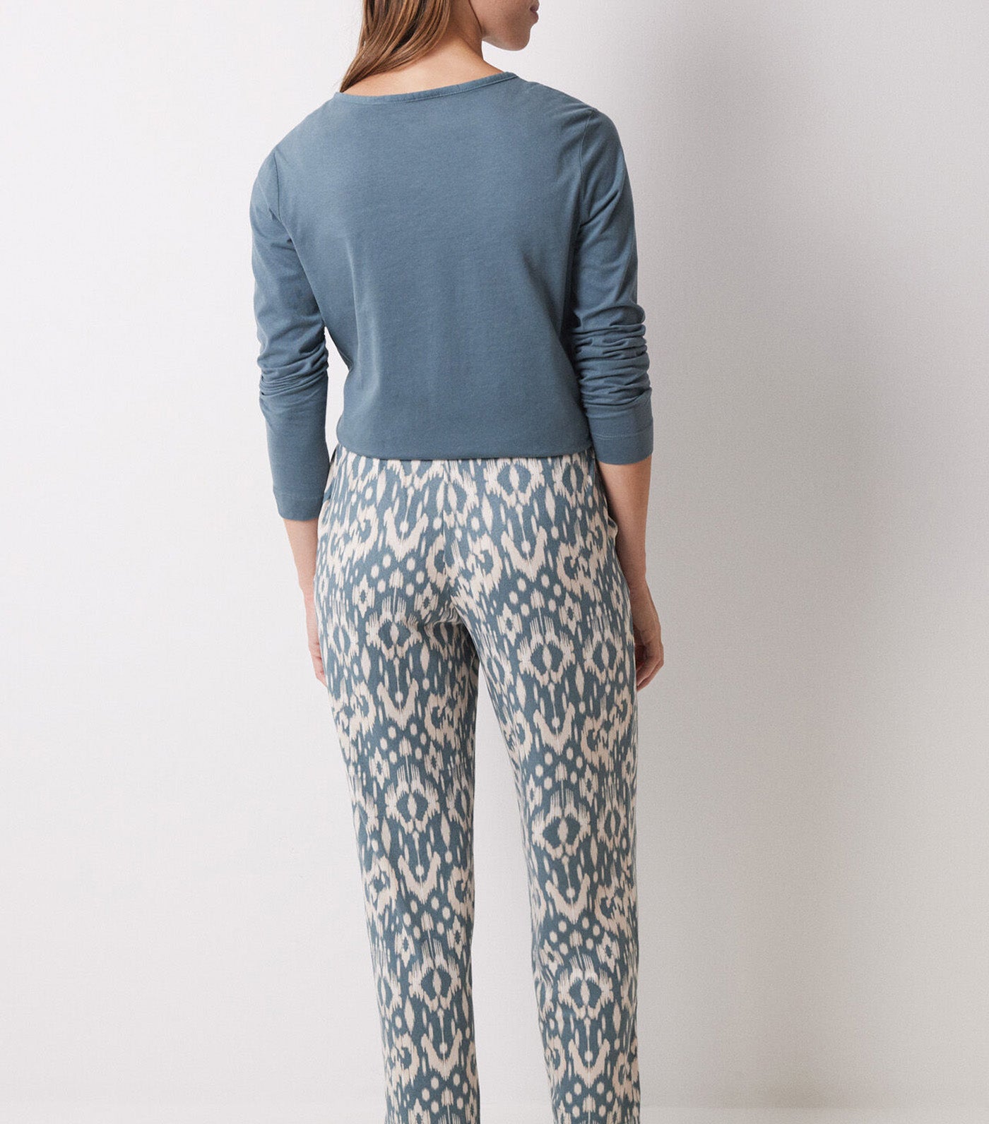 Super Soft Carrot Pants Blue