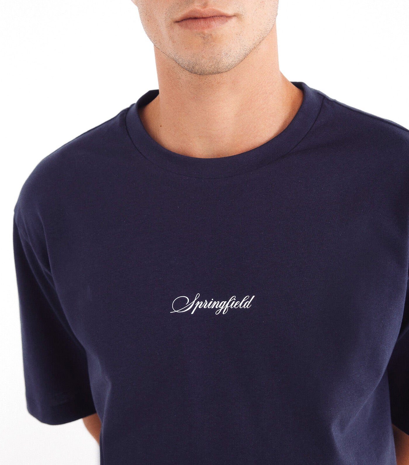 Playera Springfield Life is Good Dark Blue