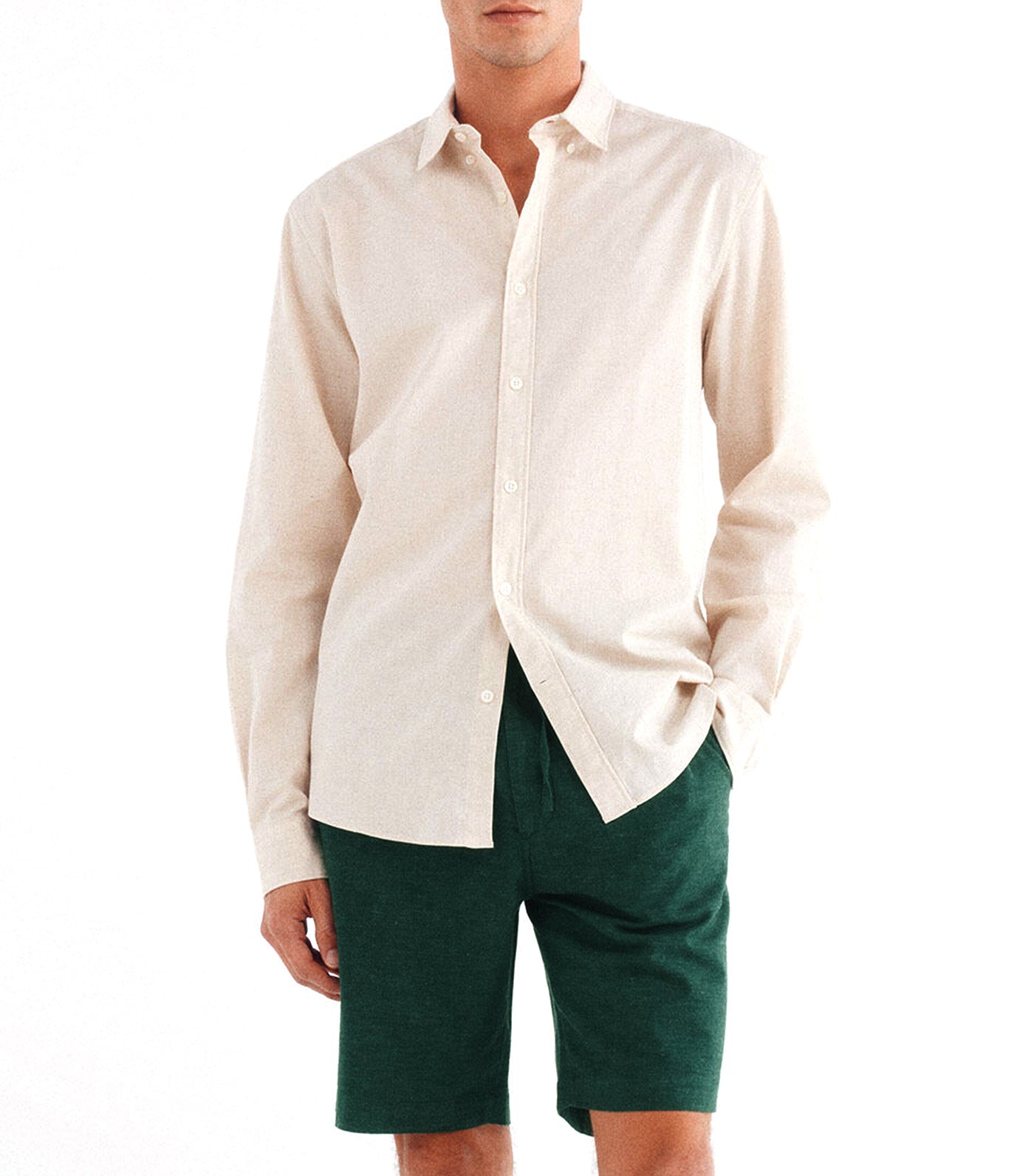 Bermuda Shorts Lino Slim Fit
