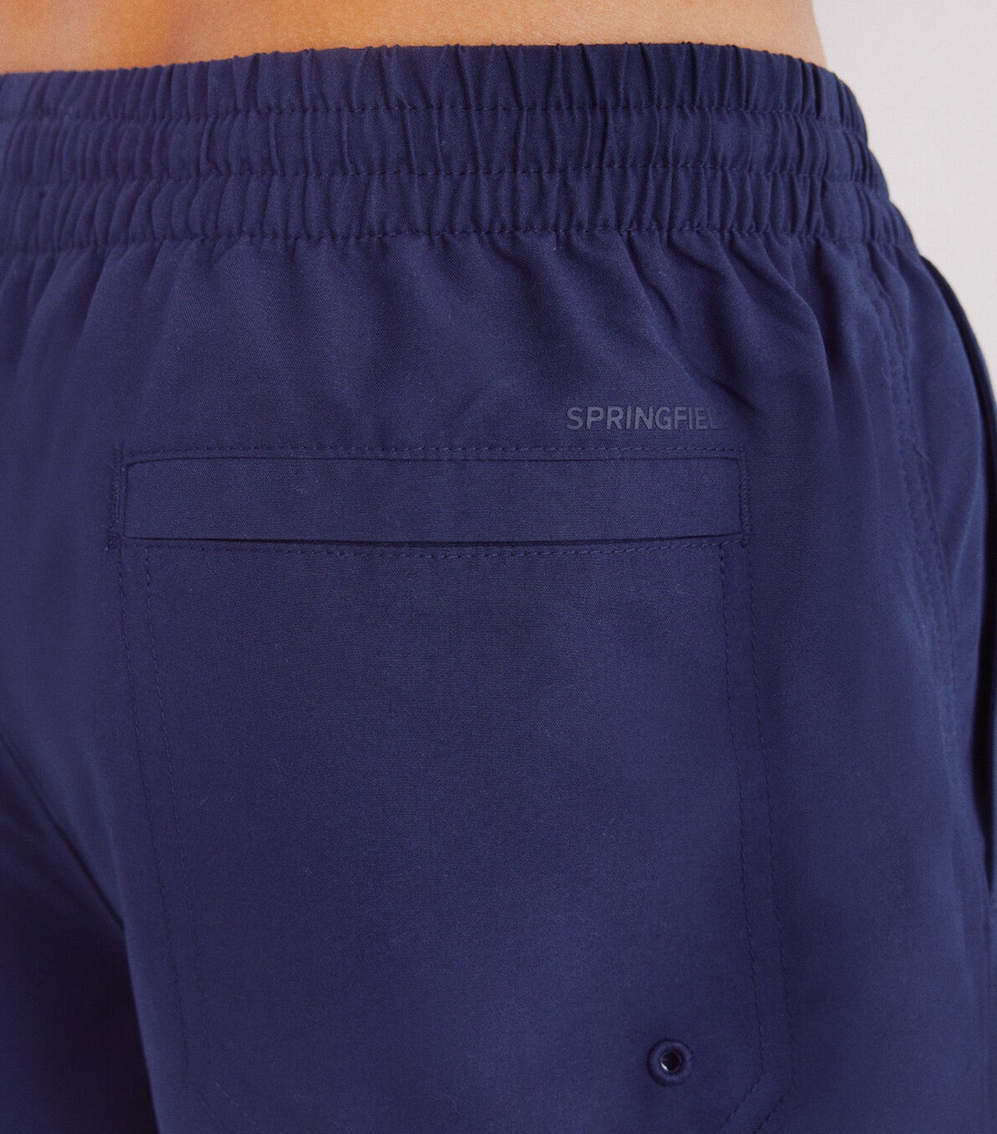 Plain Swimsuit with Springfield Logo