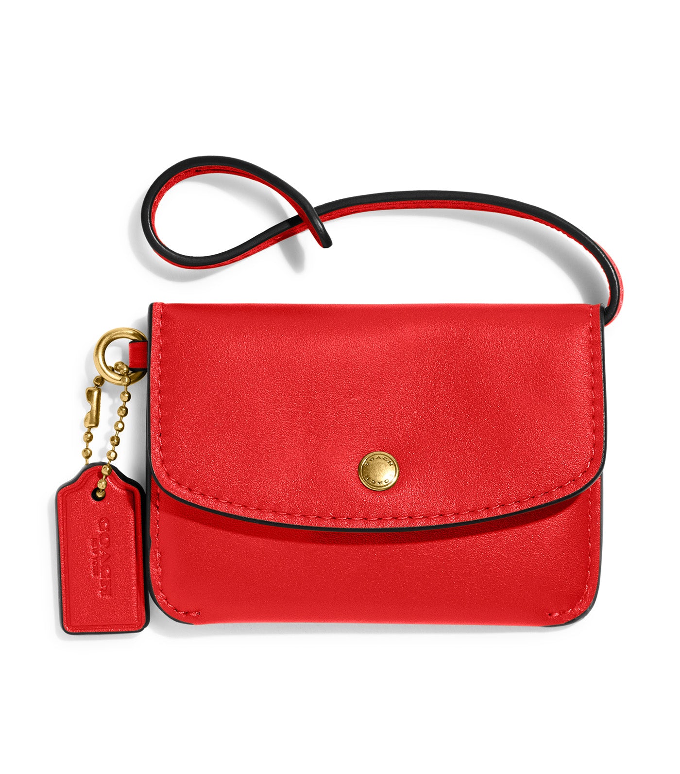 Complimentary Badge Turnlock Pouch Red