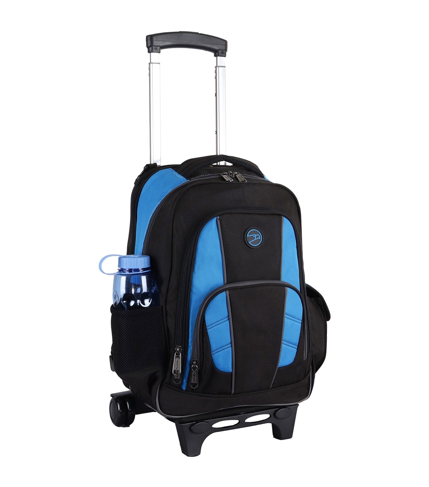Boys Large Backpack Stroller Black/RoyalBlue