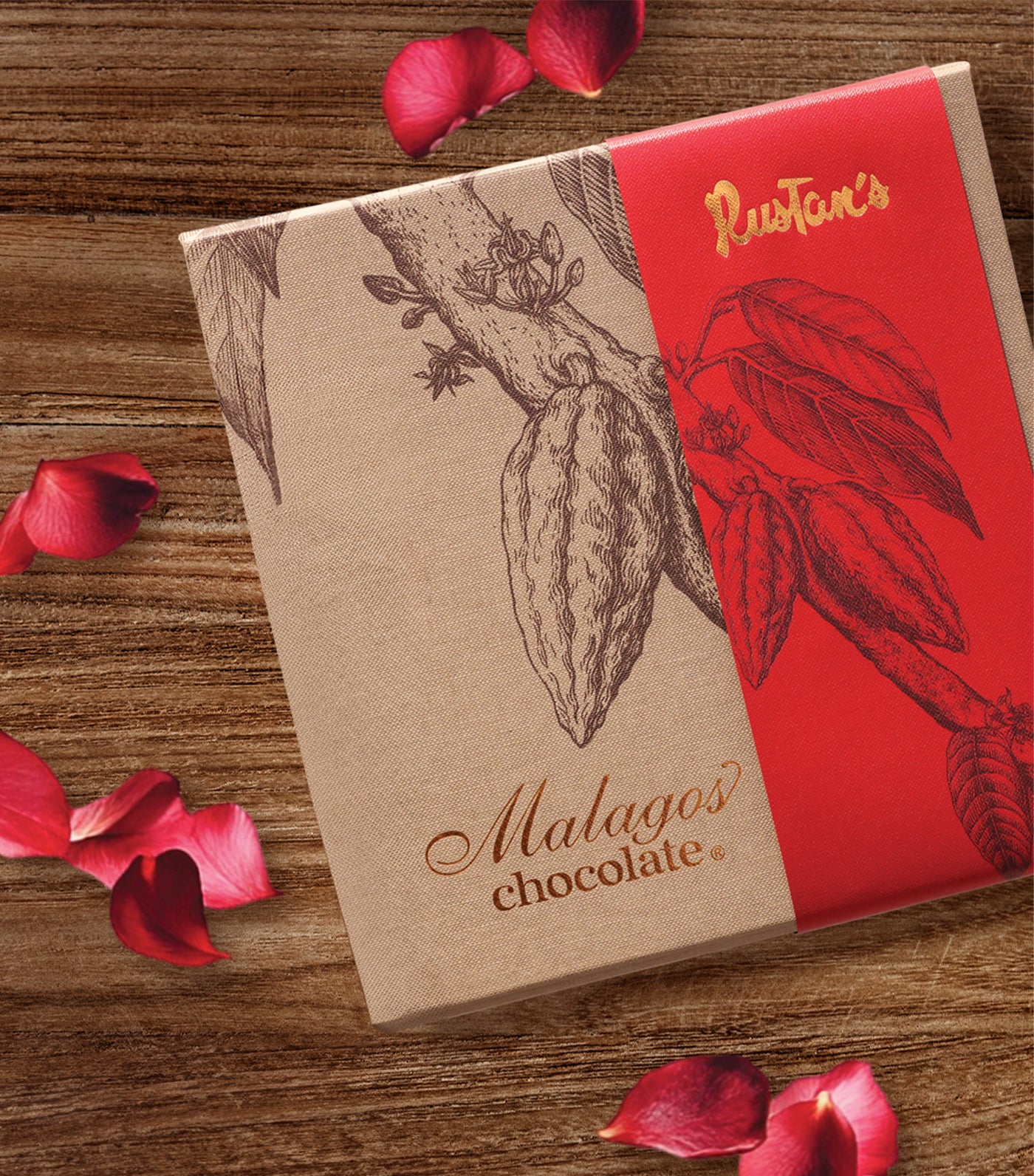Complimentary Valentine's Day Malagos Chocolate