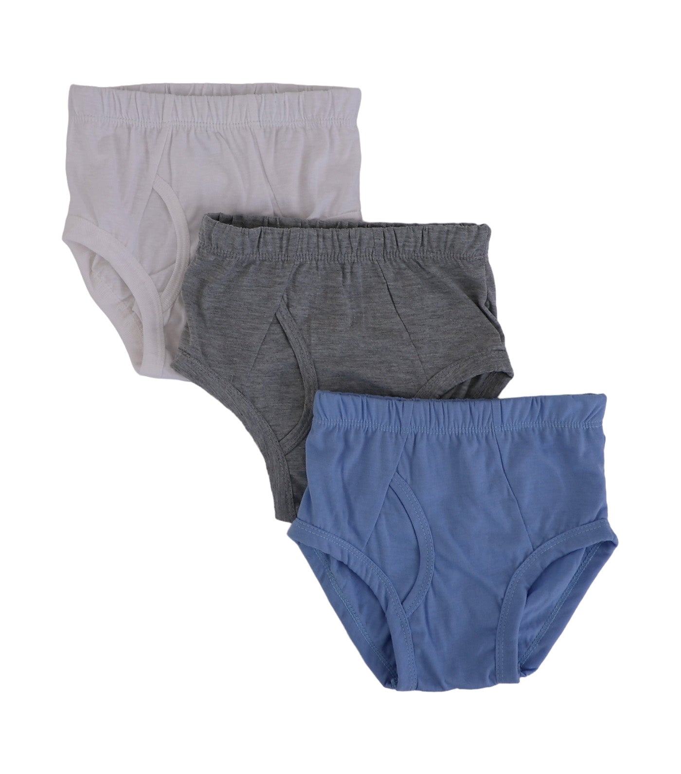 Brief 3-in-1 Colored White/Black/Gray