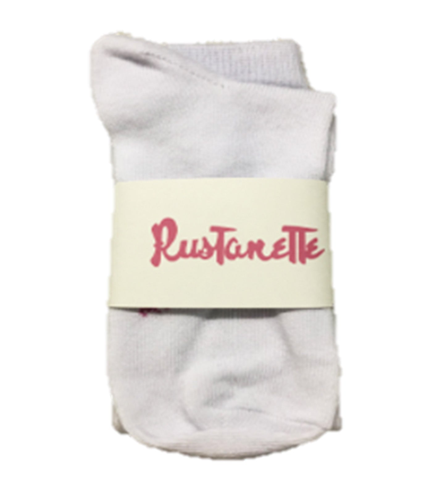 Plain Knee High Socks Pair White